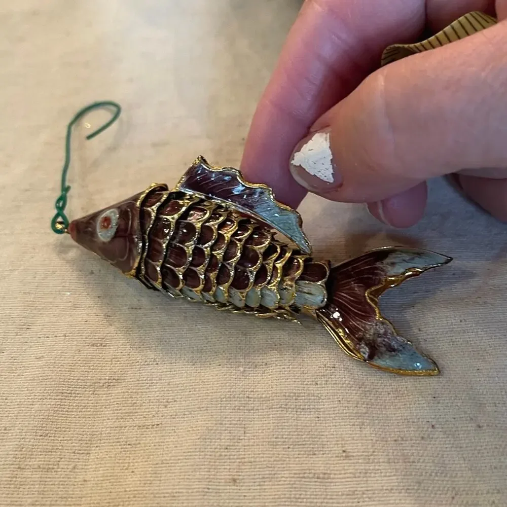 cloisonné Fish Ornament